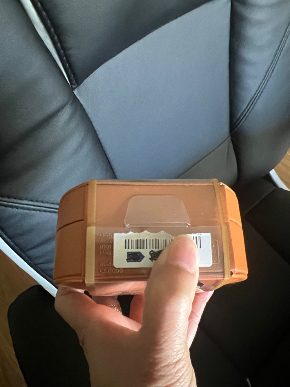 #1672**Unisex’s Round Coral Jewelry Vault Travel Case - Picture 6 of 11